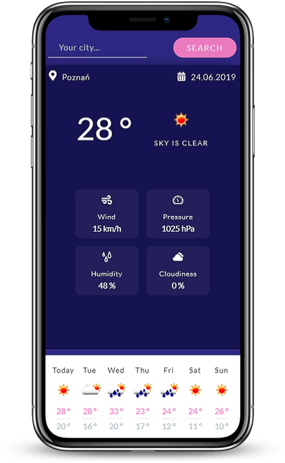 Weather App Mobile Demo